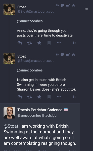 Entitled male refused access to female changing area (despite wearing skirt)