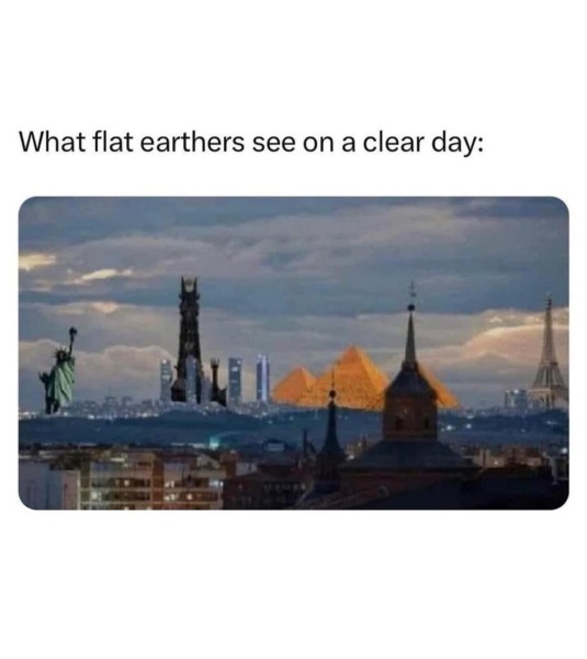 Are any flat earthers here?