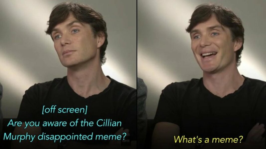 to think that Cillian Murphy should have married me?