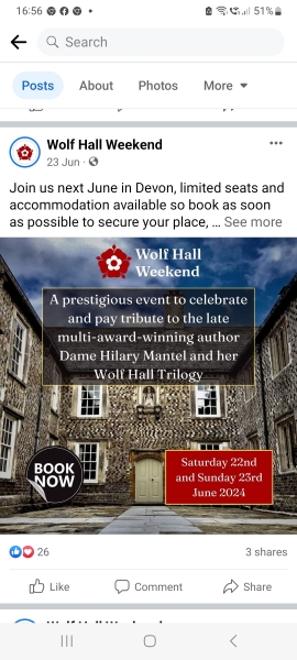 Feeling bereft after finishing Wolf hall trilogy!