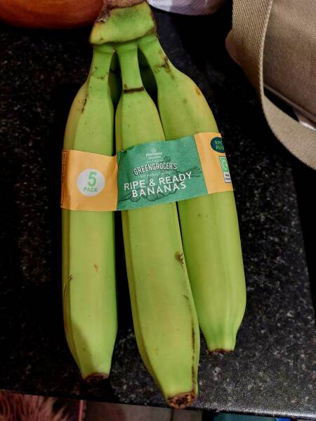 Ripe and ready to eat…my arse