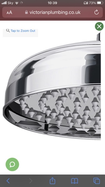 How do I clean this shower head?