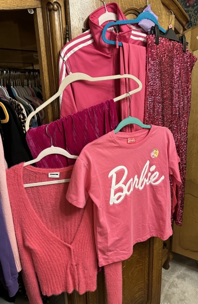 To ask if anyone else is dressing up for Barbie movie?