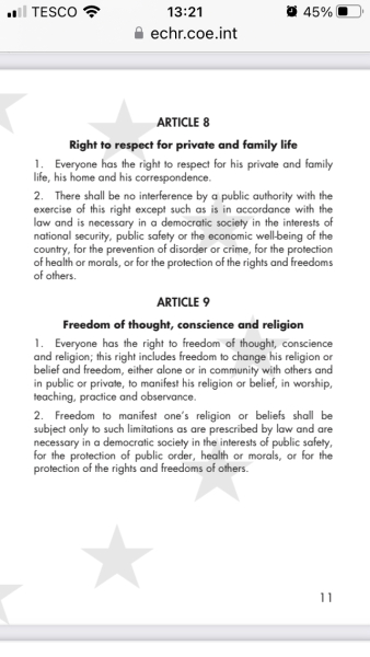 ECHR as the next battleground for the rights of women and children