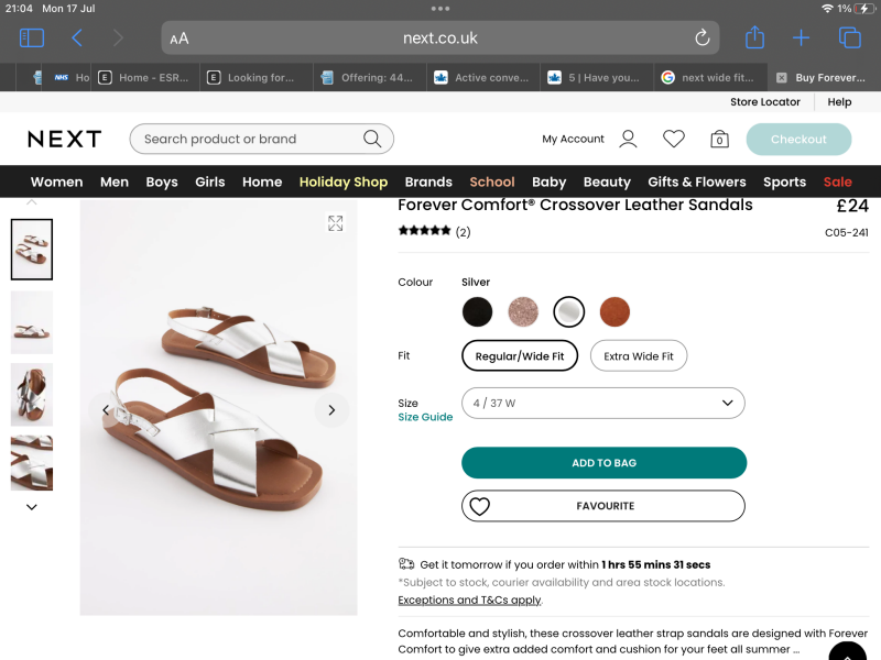 Sandles for fat feet ..  