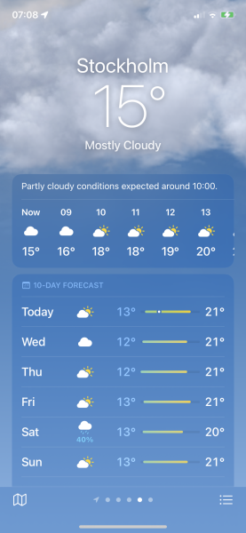 To avoid summer holidays in Europe atm