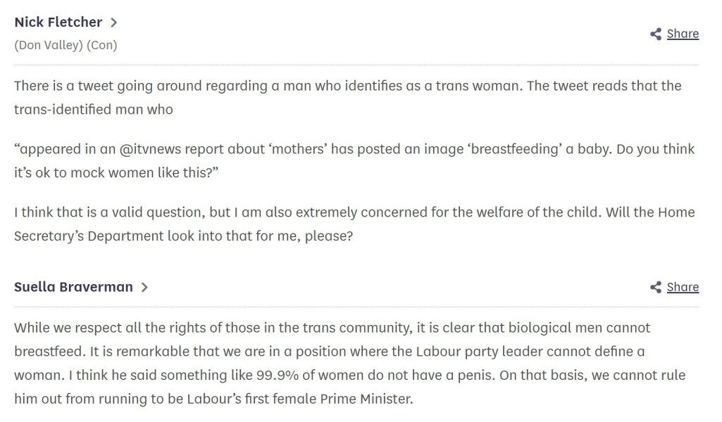 Petitioning Parliament to ban males from attempting to breastfeed infants