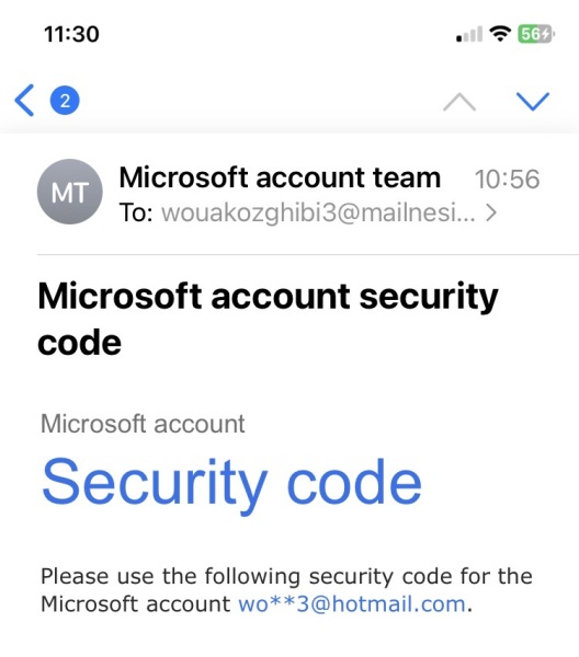 Email hacking?