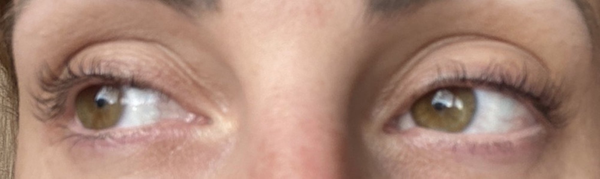 Lash lift eff'd up my lashes..