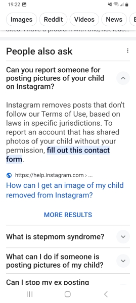 Posting children on social media 
