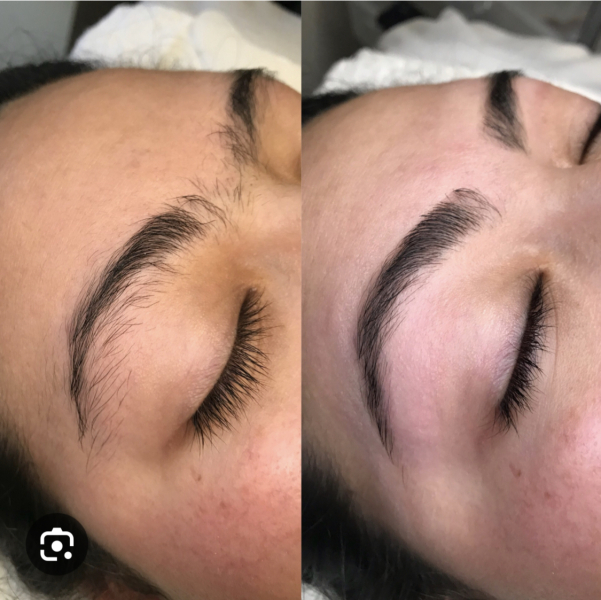 Eyebrow wax and tint protocol 