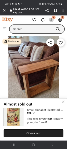 Small bedroom solutions - looking for a really tiny bedside table?