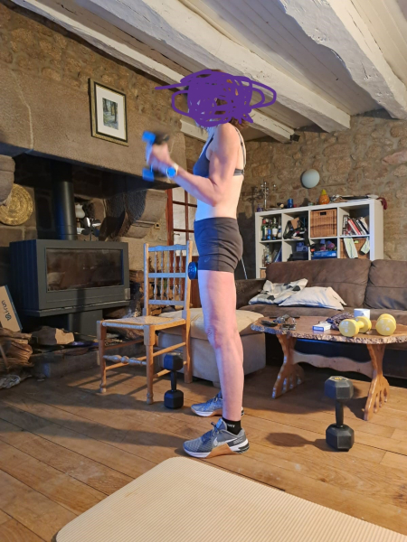 Getting fitter and stronger with Caroline Girvan- all welcome!