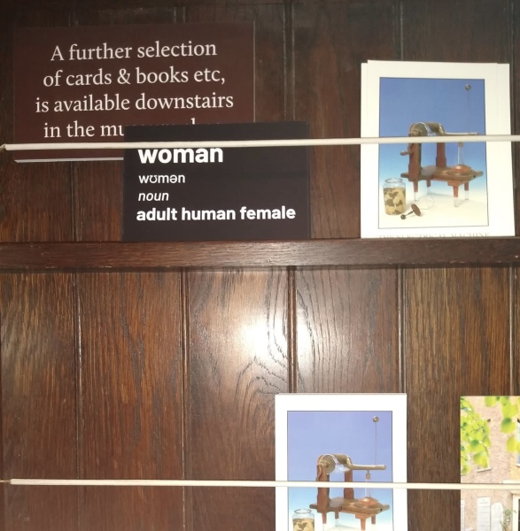 Feminist postcards in the Tate Britain