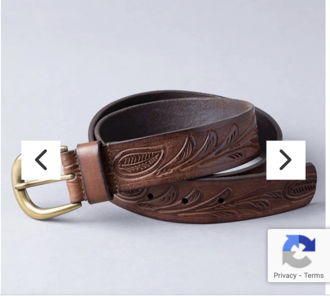 A belt like this please…