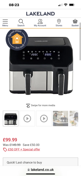 To ask what air fryer to buy on Prime Day!?