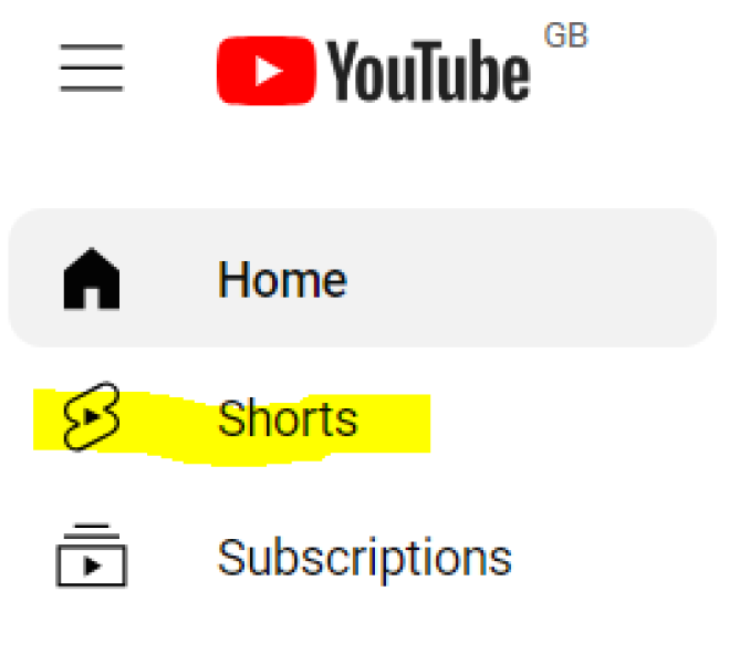You tube shorts  taken off by mistake