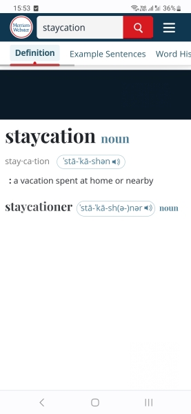 Will you be staying at home rather than having an annual holiday due to the COL