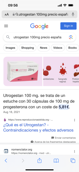 Why isn't there a Utrogestan shortage outside the UK?