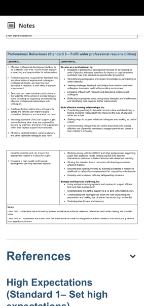 Are teachers trained in how to give feedback at parents evening? 