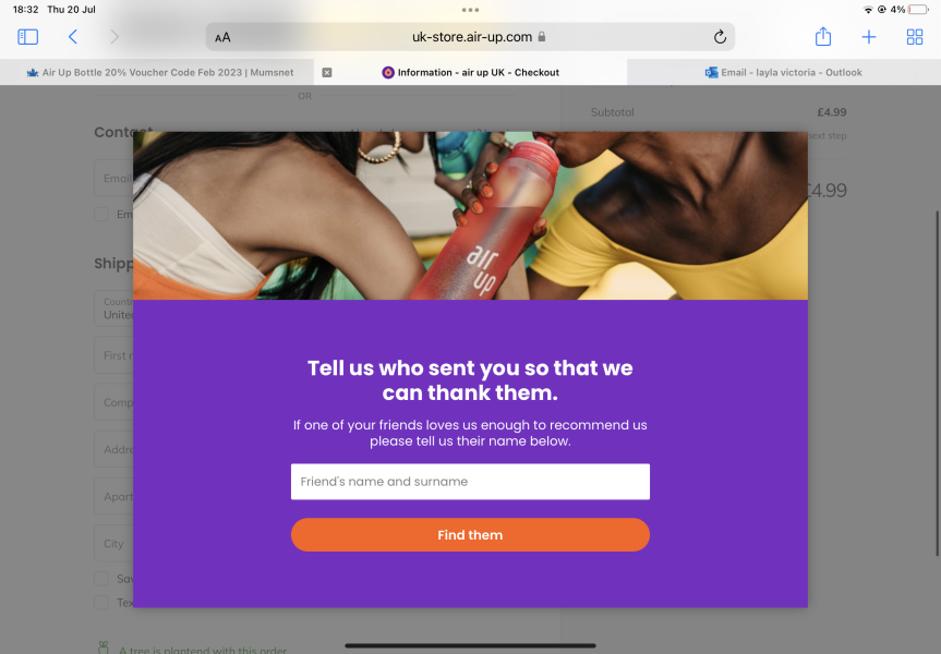 Air Up Bottle 20% Voucher Code Feb 2023
