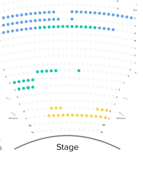 Can anyone help me with theatre seating advice please