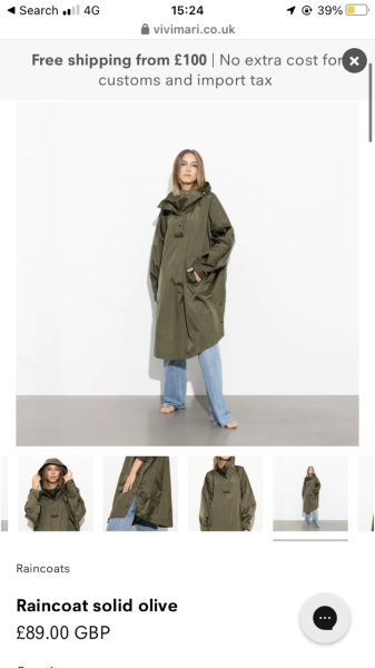 Viva Mari raincoat or similar...