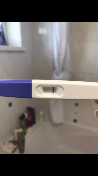 My fmu pregnancy test today what do you think ?