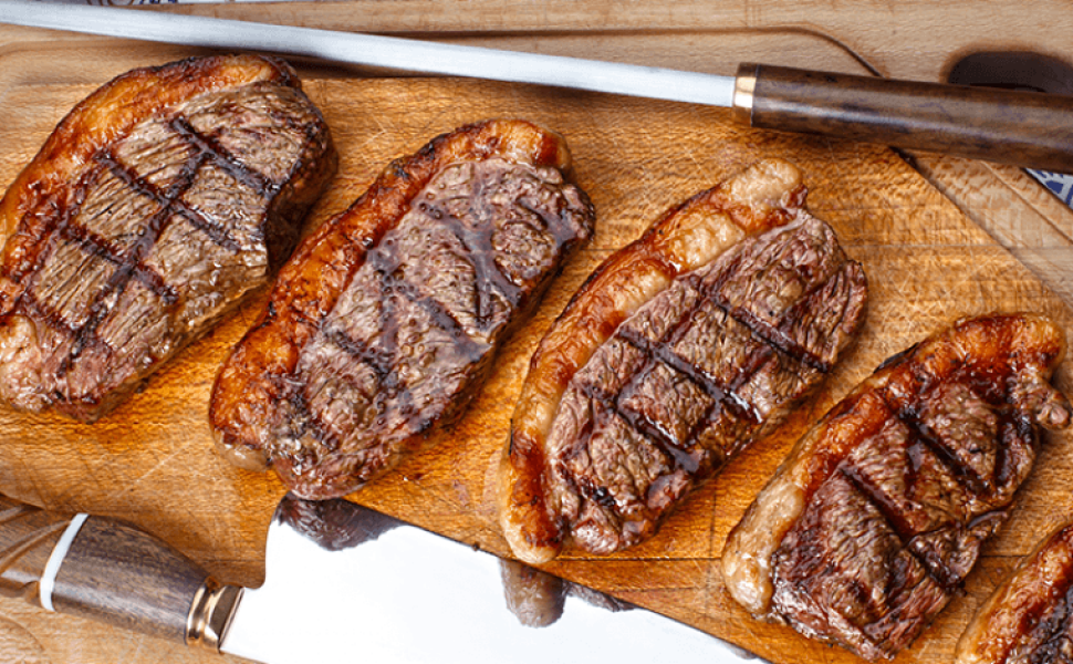 Steak to the boil