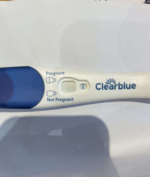 Clearblue early, please reassure me