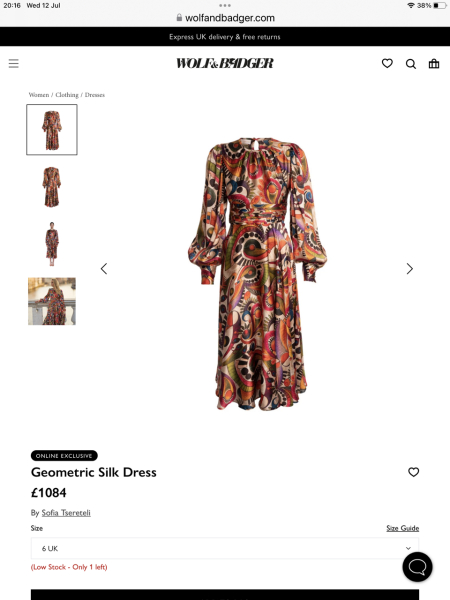 If money was no object, what dress would you buy?