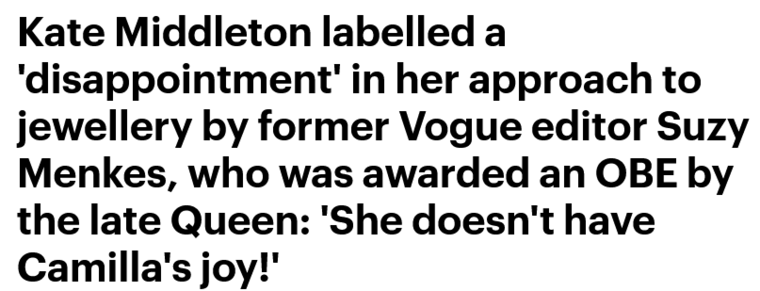 The sudden unusual turn on Princess Kate 