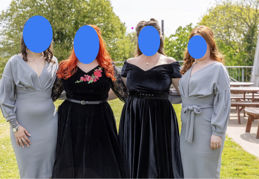 Black bridesmaid dresses? 