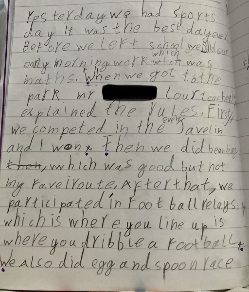 Year 3 transfer from shit school to decent school