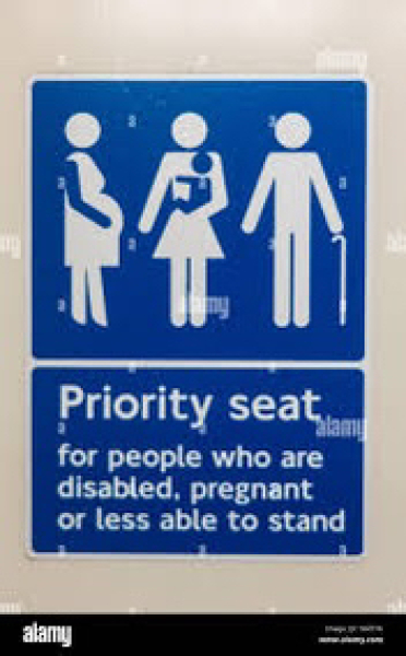 Aibu to think pregnant women should be offered a seat?