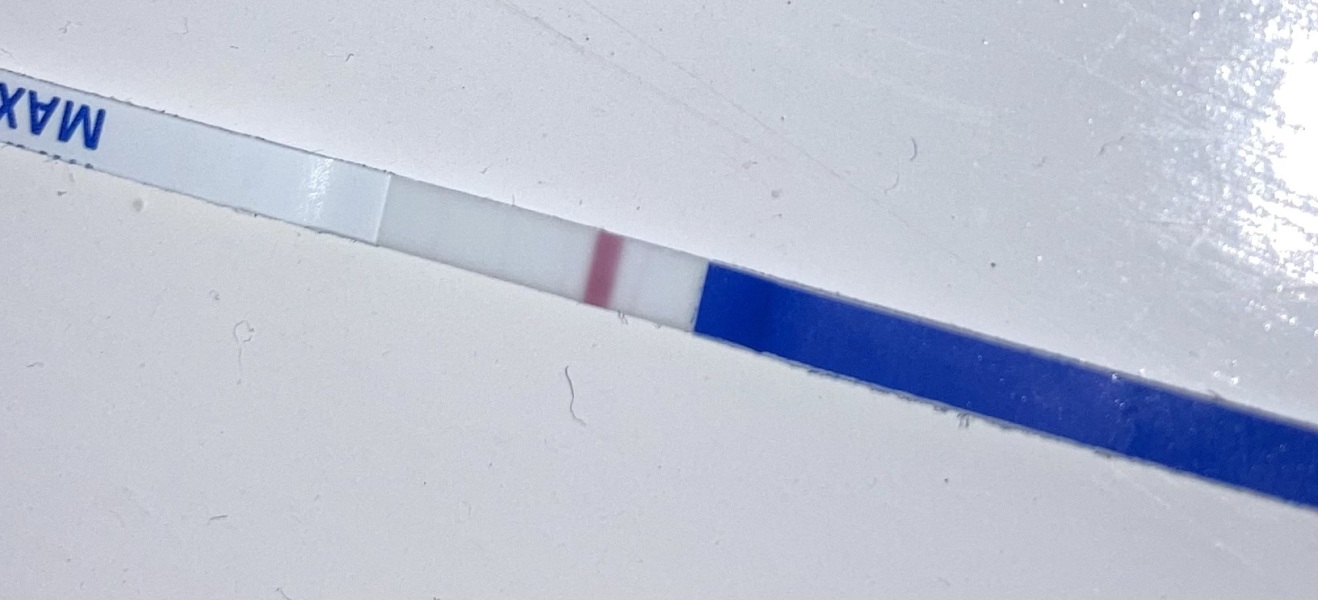 Faulty test? Early positive? No line? Can you see it!