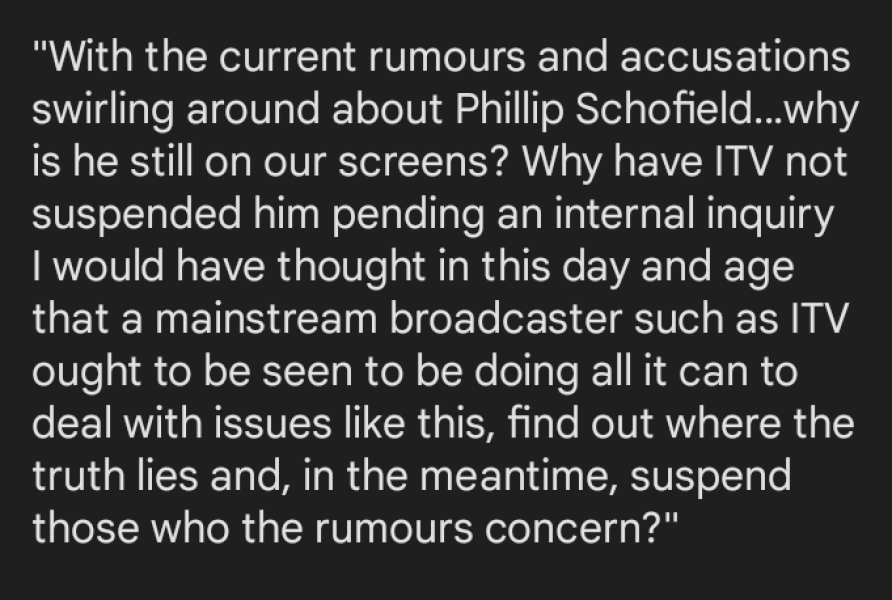 Dan Wootton trending on Twitter...