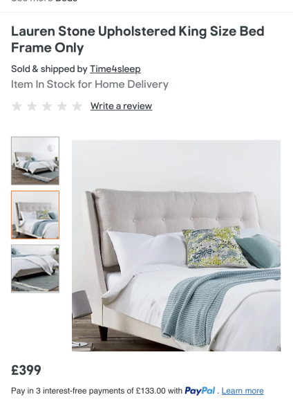 Can anyone find me a bed? 