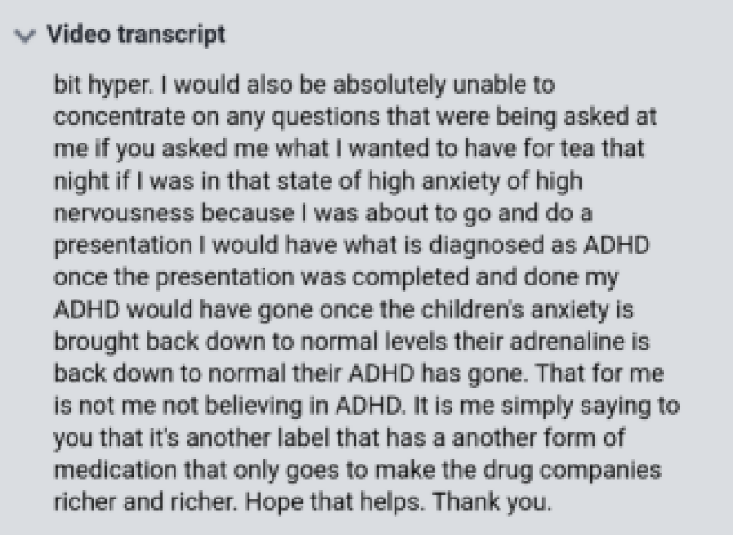 to warn you about this company offering solutions to child's anxiety and school refusal?