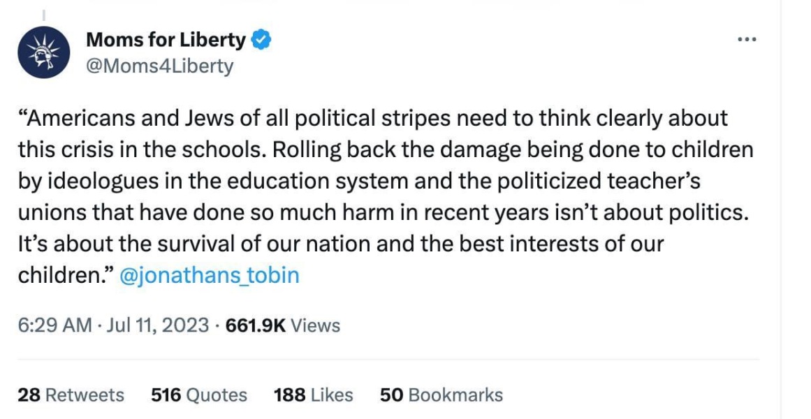 Rise of Moms for Liberty in the USA