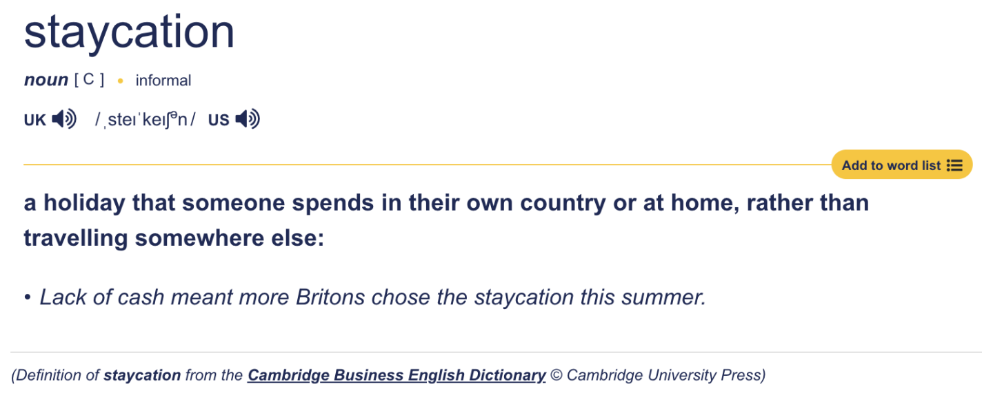 Will you be staying at home rather than having an annual holiday due to the COL