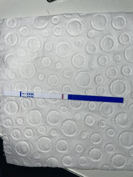 Faint positive or evap?