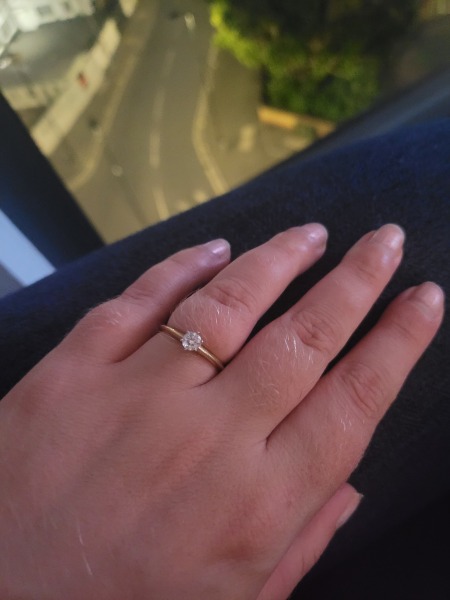 To not like my engagement ring and want to change it...