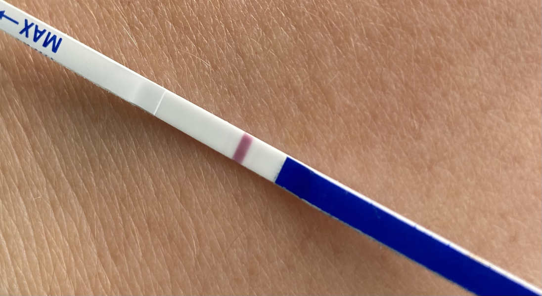 Faulty test? Early positive? No line? Can you see it!