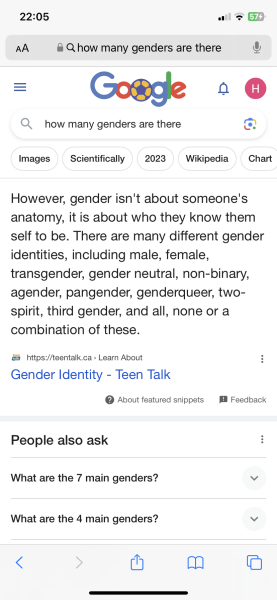Why use gender when you mean Sex ? 