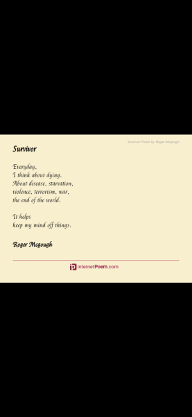 To just have had enough