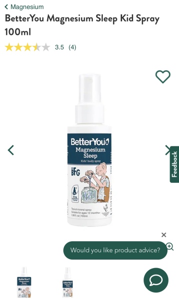 Sleep recommendations