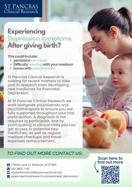 Postnatal Depression Clinical Study