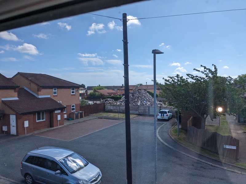 How far do public waste and dog poo bins need to be from house