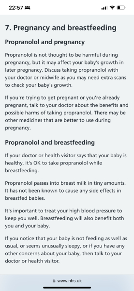 Doctor won't give me Propranolol